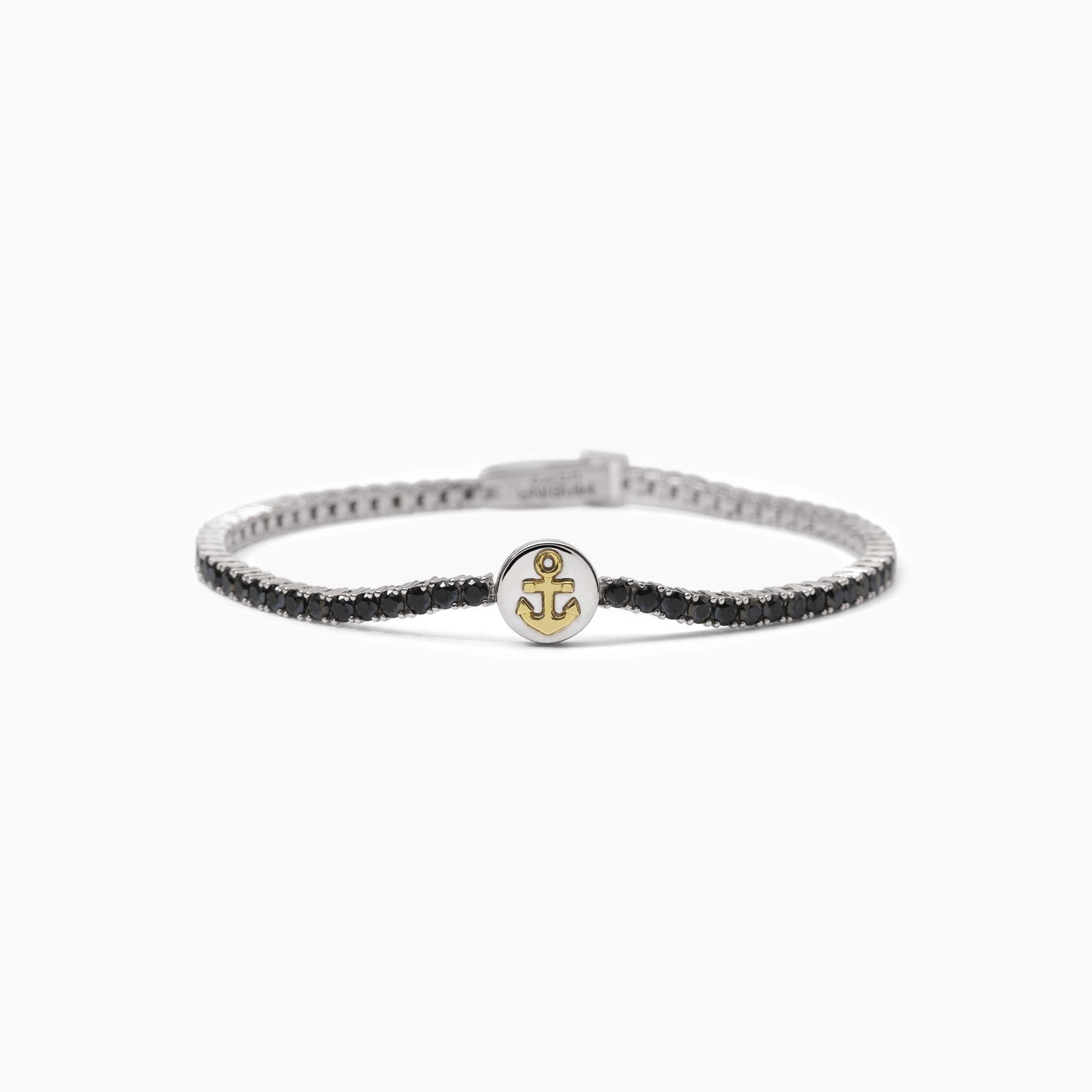 Bracciale in Argento con Ancora "CRUISE"