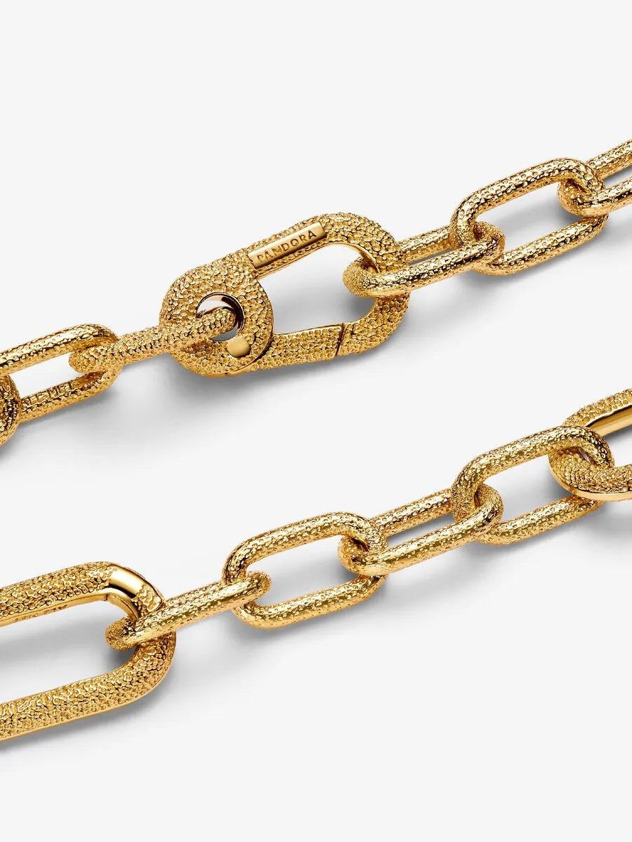 Bracciale Maglia Link Small Placcato Oro 14k - BRACCIALE