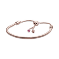 Bracciale Moment chiusura scorrevole Fiore di Pesco