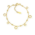 Bracciale Orbite Dorato