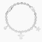 Bracciale Regolabile con Ciondolo Angelo