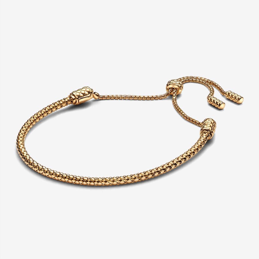 Bracciale Regolabile Maglia Geometrica - BRACCIALE
