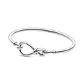 Bracciale rigido Nodo infinito 19 cm