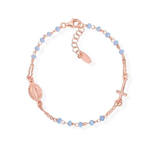 Bracciale Rosario Cristalli Celesti
