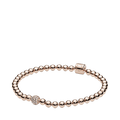Bracciale Sfere e Pavè 21 cm