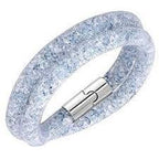 BRACCIALE SWAROVSKI STARDUST LIGHT BLUE AND WHITE