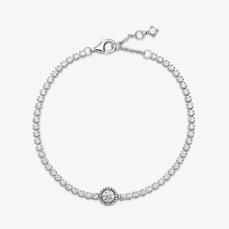Bracciale Tennis Scintillante 20 cm