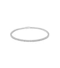 Bracciale Tennis Zancan in Argento 925 e Zirconi Bianchi - 17 cm - BRACCIALE