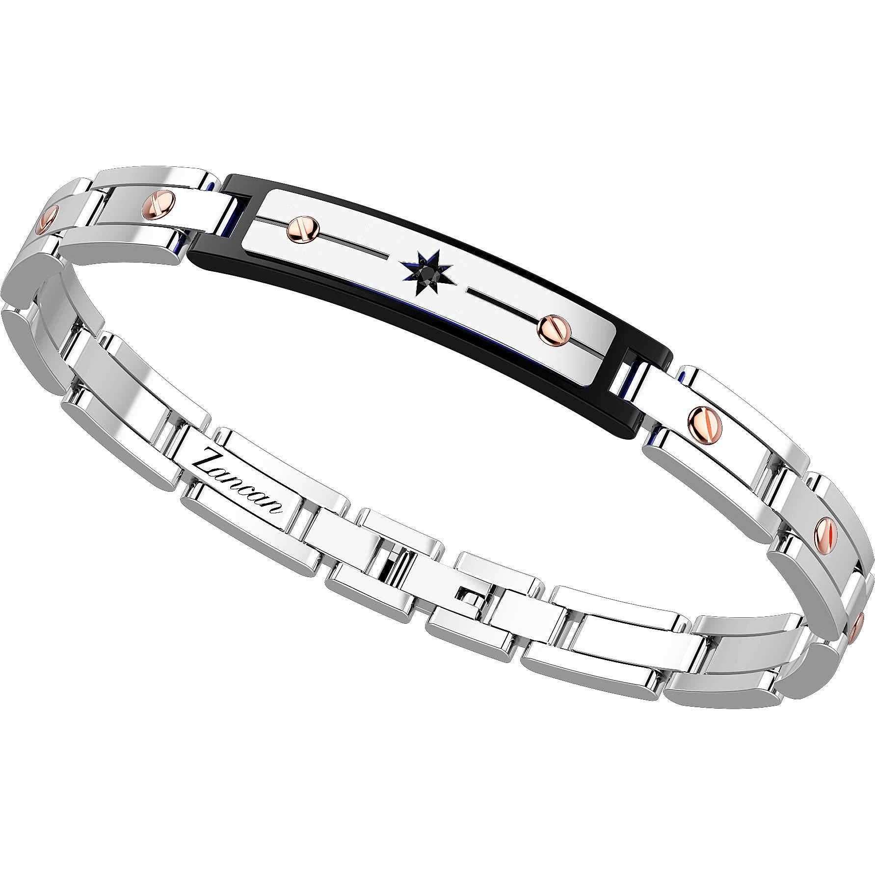 BRACCIALE ZANCAN, UOMO CON VITI E STELLA