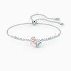 BRACCIALETTO ATTRACT SOUL, ROSA, PLACCATO RODIO