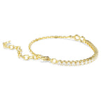 Braccialetto Matrix Taglio Round, Bianco, Finitura oro 18K