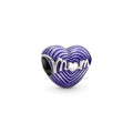 Charm Batticuore Viola "Mom"