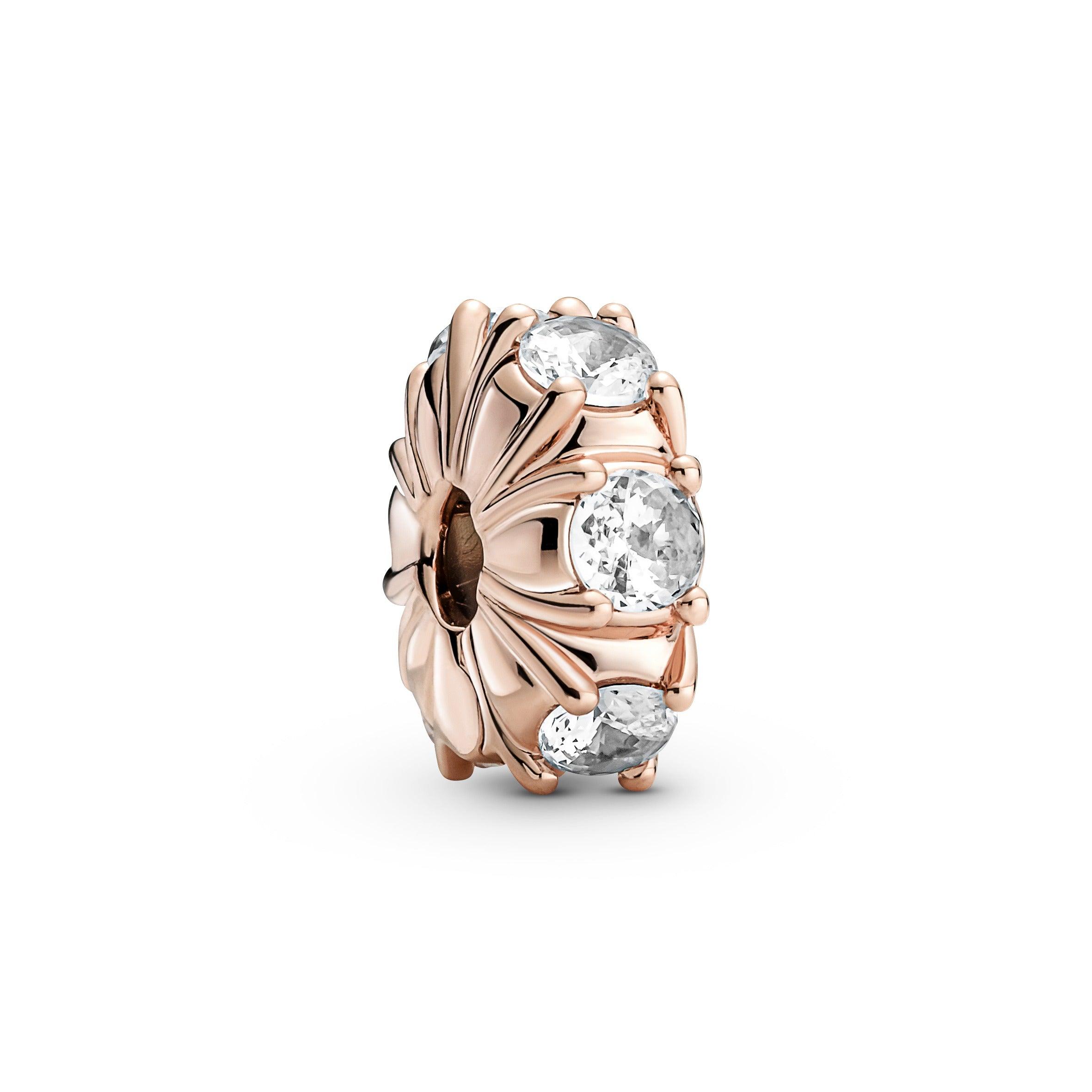 Charm Clip Luce Oro rosa