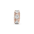 Charm Clip Luce Oro rosa
