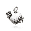 Charm Cuore Con Angeli