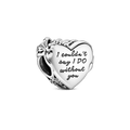CHARM CUORE CON FIOCCO