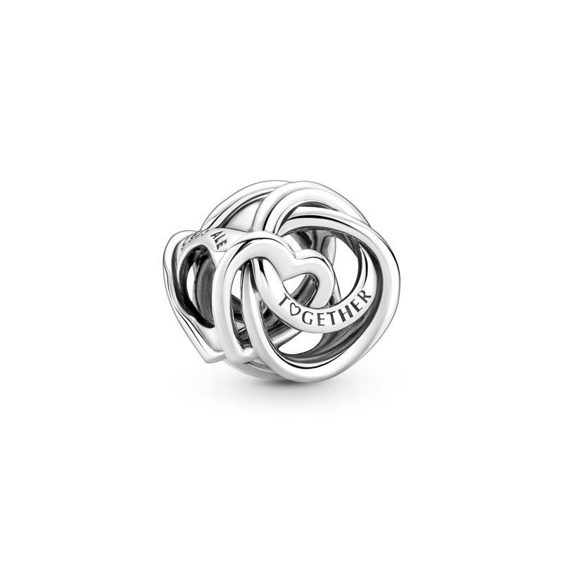 Charm Cuori Intrecciati Insieme Per Sempre