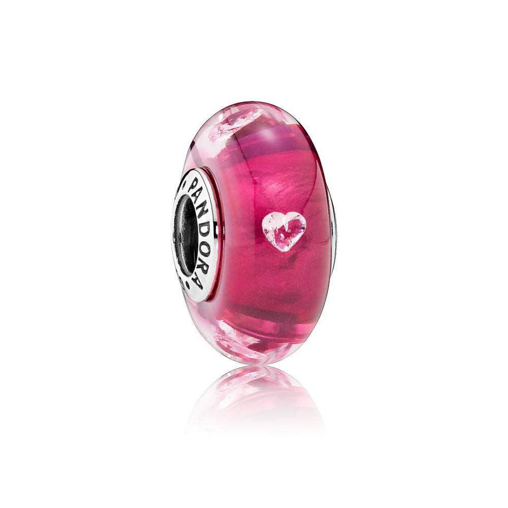 Charm Cuori Rosso Ciliegia