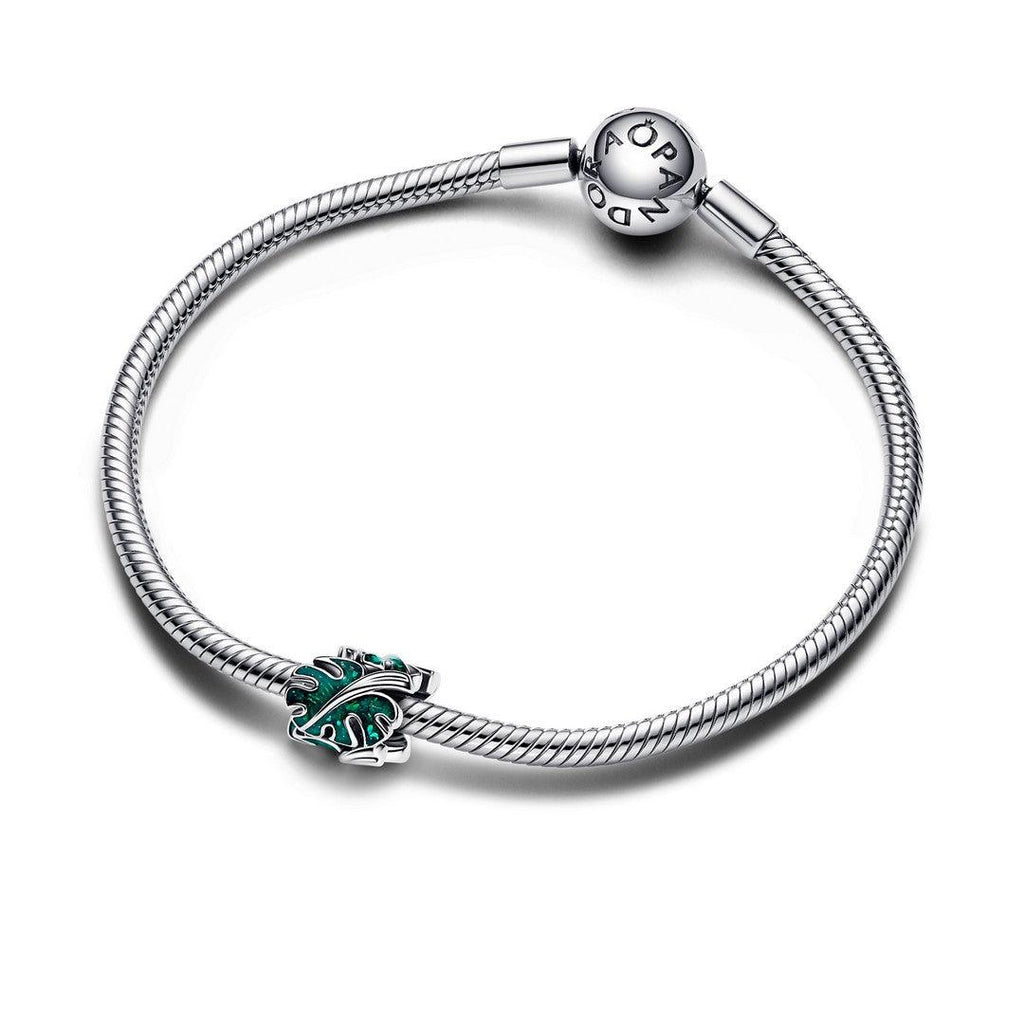 Charm Foglia di Monstera Glitterata