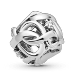 Charm Infinito Openwork Intrecciato