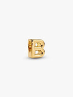 Charm Lettera B piccola Finitura in Oro - CHARM