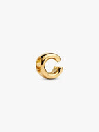 Charm Lettera C piccola Finitura in Oro - CHARM