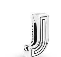 Charm Lettera J Collezione Pandora Reflexions