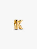 Charm Lettera K piccola Finitura in Oro - CHARM