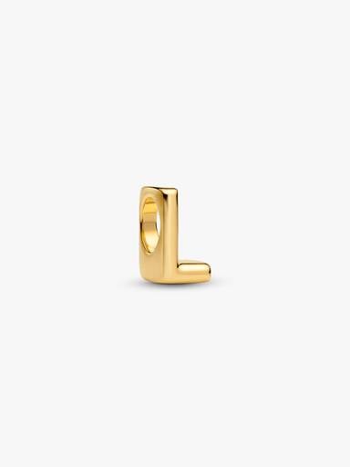 Charm Lettera L piccola Finitura in Oro - CHARM