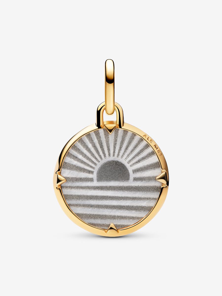 Charm Medallion Alba Pandora ME Placcatura in Oro 14k - CHARM