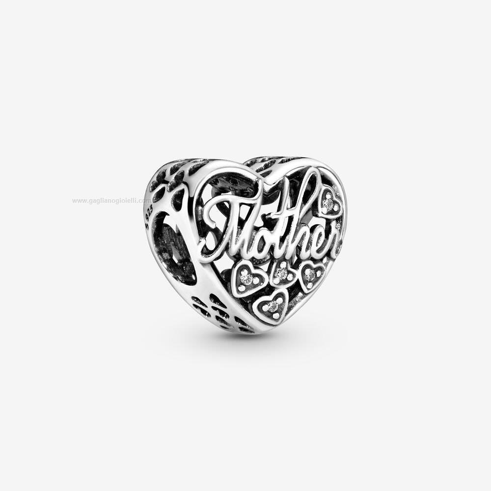 Charm openwork Mamma e figlio