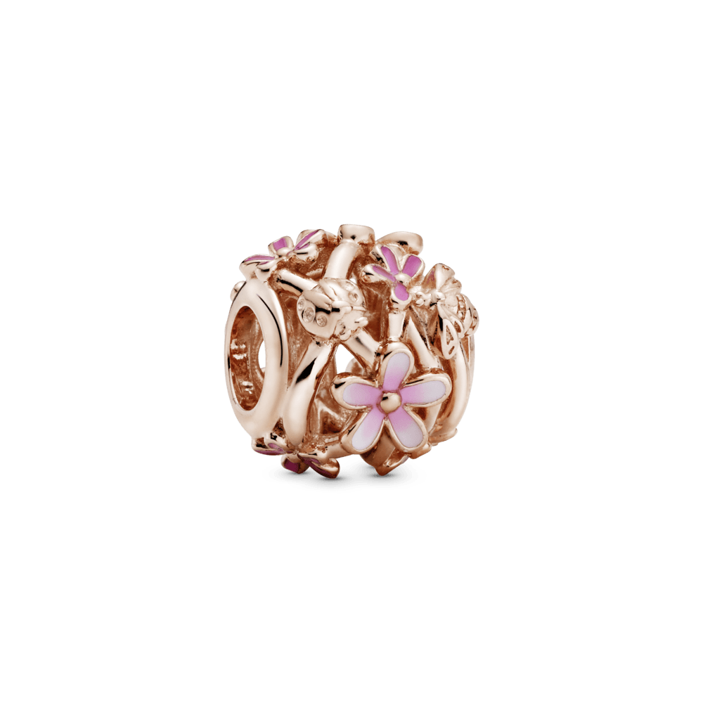 Charm Openwork Margherita Rosa