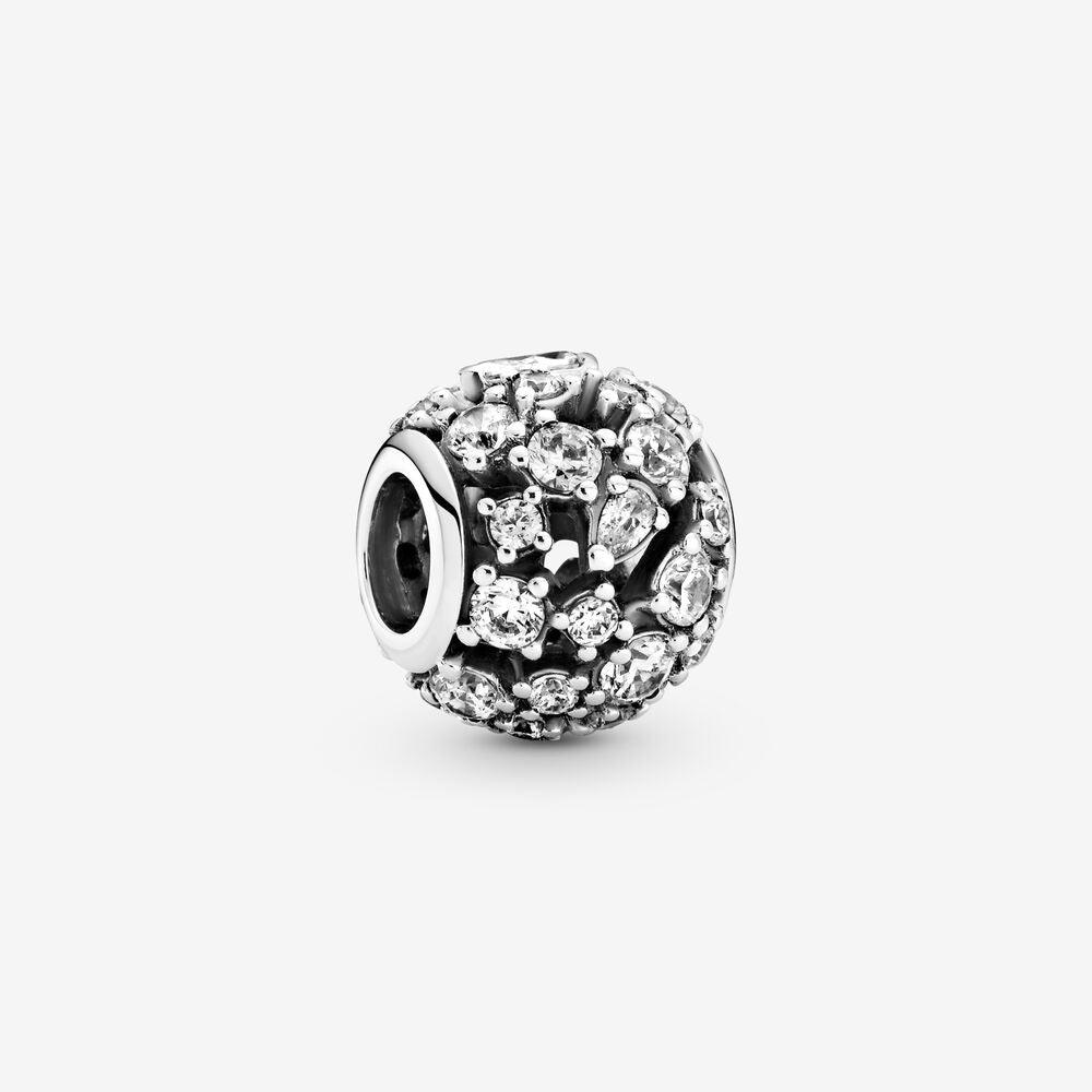 Charm Openwork Rotondo Scintillante