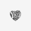 Charm Pandora Cuore e stelle openwork