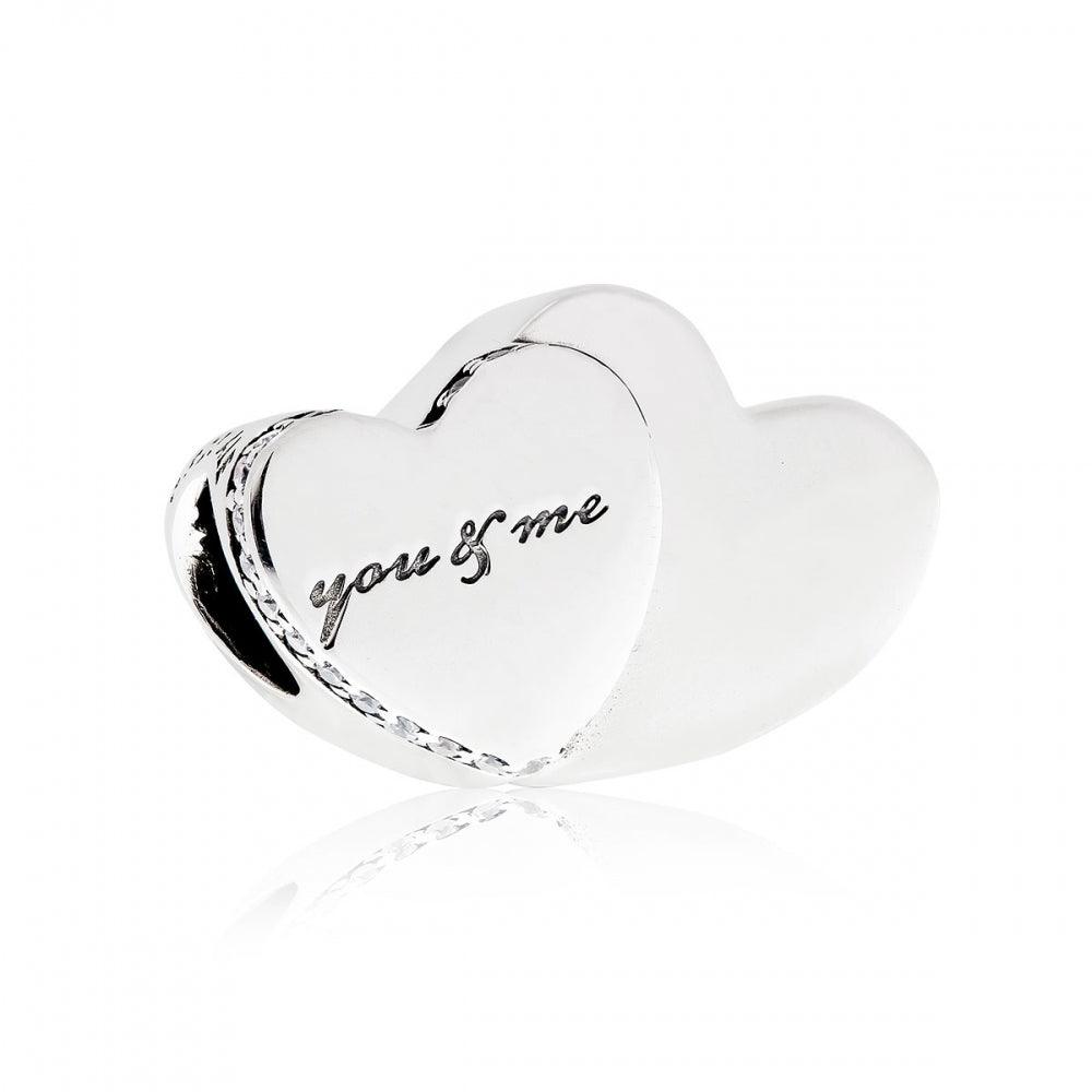 Charm Pandora Due Cuori