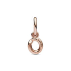 Charm pendente Alfabeto con lettera o