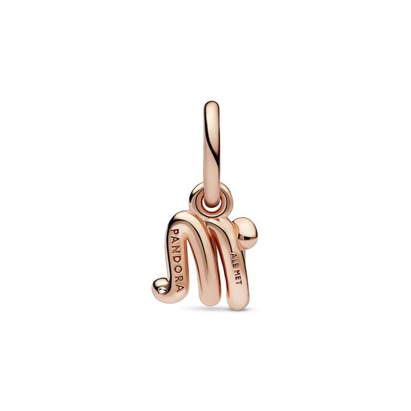 Charm pendente Alfabeto con lettera m