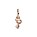 Charm pendente Alfabeto con lettera q