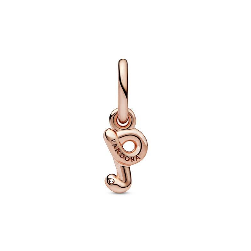 Charm pendente Alfabeto con lettera q