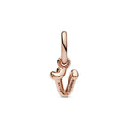 Charm pendente Alfabeto con lettera v