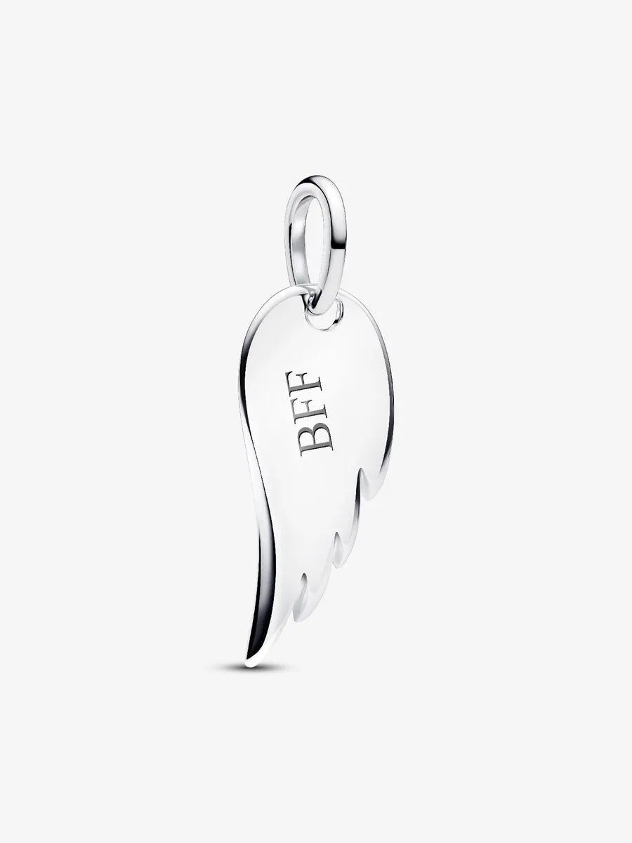 Charm Pendente Ali d’Angelo da incidere - CHARM