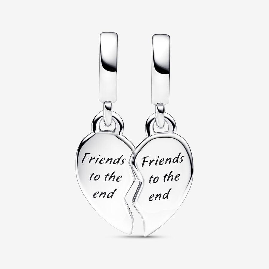 Charm Pendente Cuore dell'Amicizia Divisibile