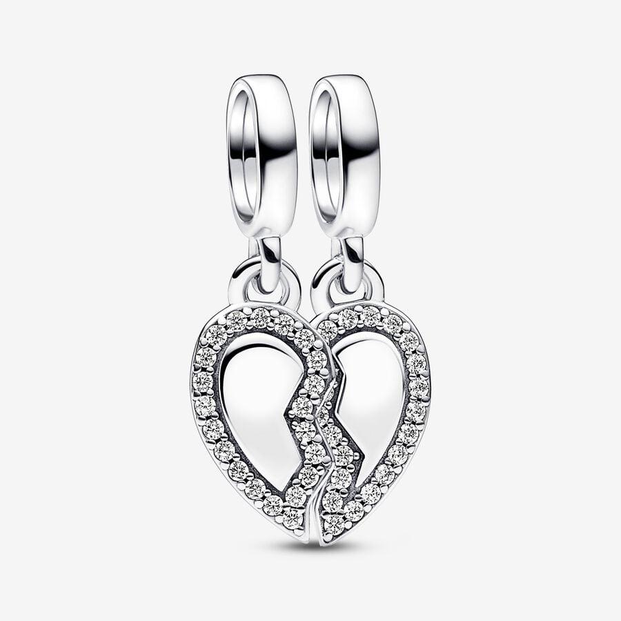 Charm Pendente Cuore dell'Amicizia Divisibile