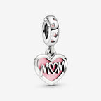 Charm Pendente Cuore di Mamma