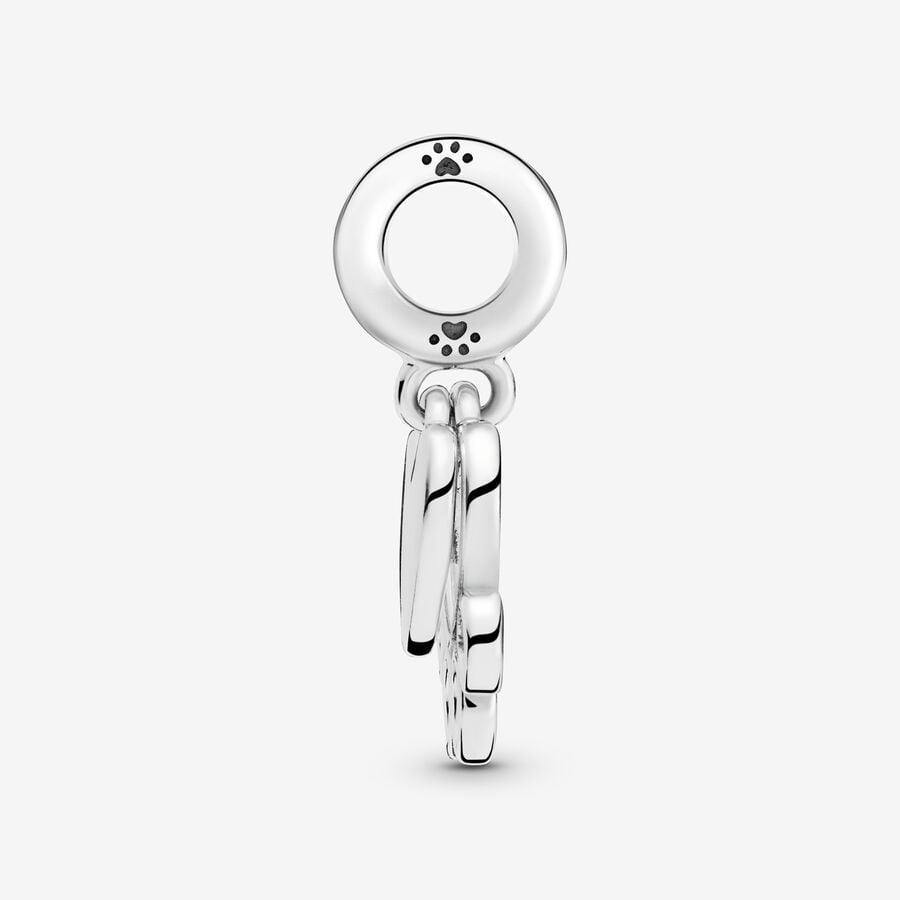 Charm Pendente Cuore e Zampa