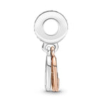 Charm Pendente Cuori Intrecciati e Famiglia