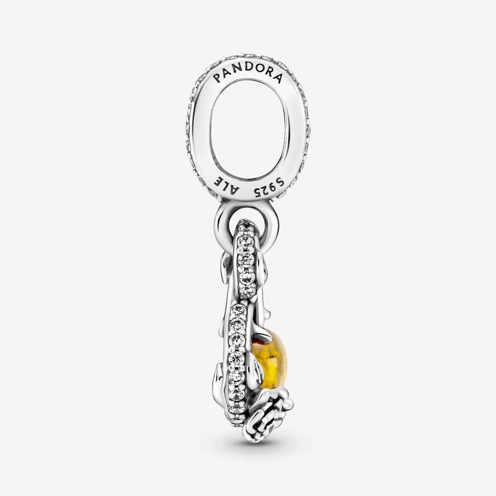 Charm Pendente Disney La Rosa di Belle