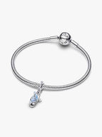 Charm Pendente Farfalla e Chiave ’Unlock Tomorrow’ Argento Sterling 925 - CHARM