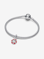Charm Pendente Fiche da Poker Argento Sterling 925 - CHARM