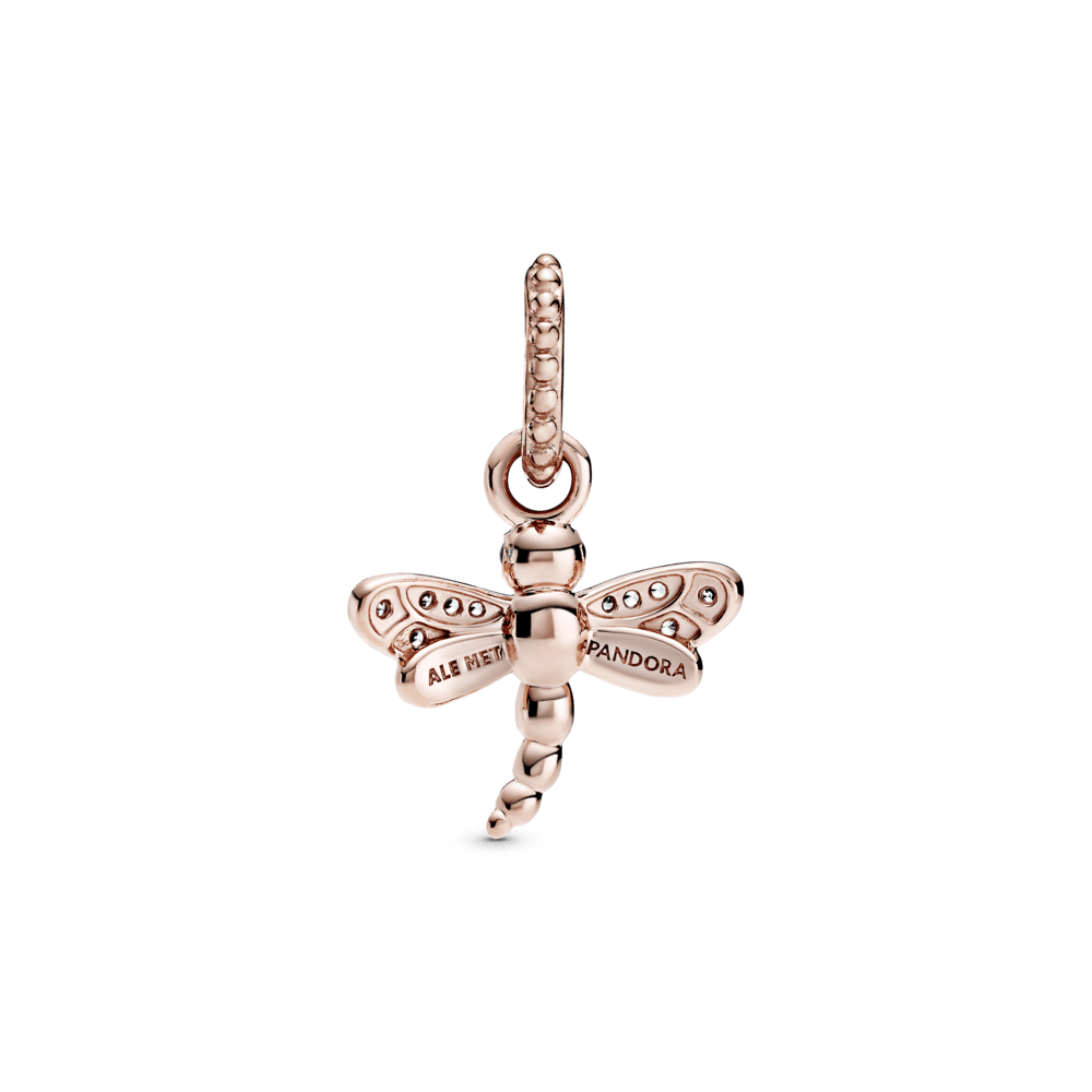 Charm Pendente Libellula Scintillante